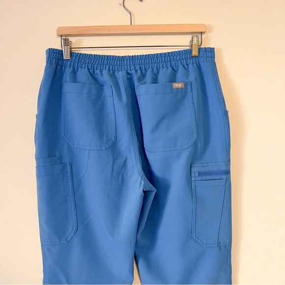 Figs Yola Skinny Scrub Pants in Blue Size M Tall - Picture 4 of 6